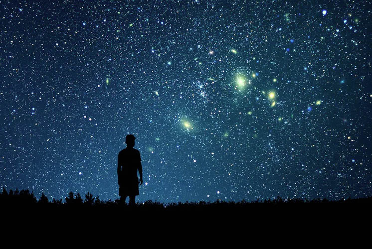 mengamati bintang adalah meditasi menyehatkan jiwa